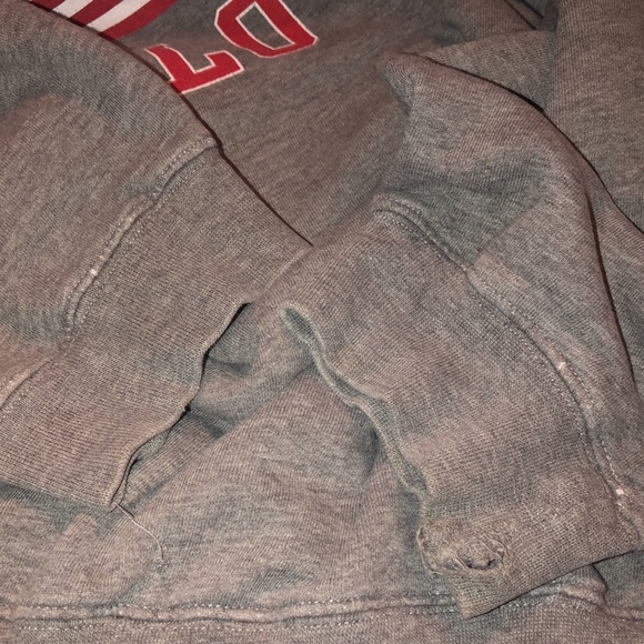 Prwnd Vintage Ralph Lauren Polo SpellOut USA Flag Sweatshirt Shirt XL - Picture 6 of 9